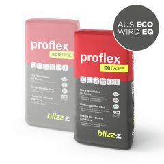 Fliesenkleber proflex eco faser - Hochergiebiger Flexkleber faserverstärkt